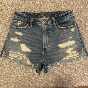 High waisted Abercrombie shorts